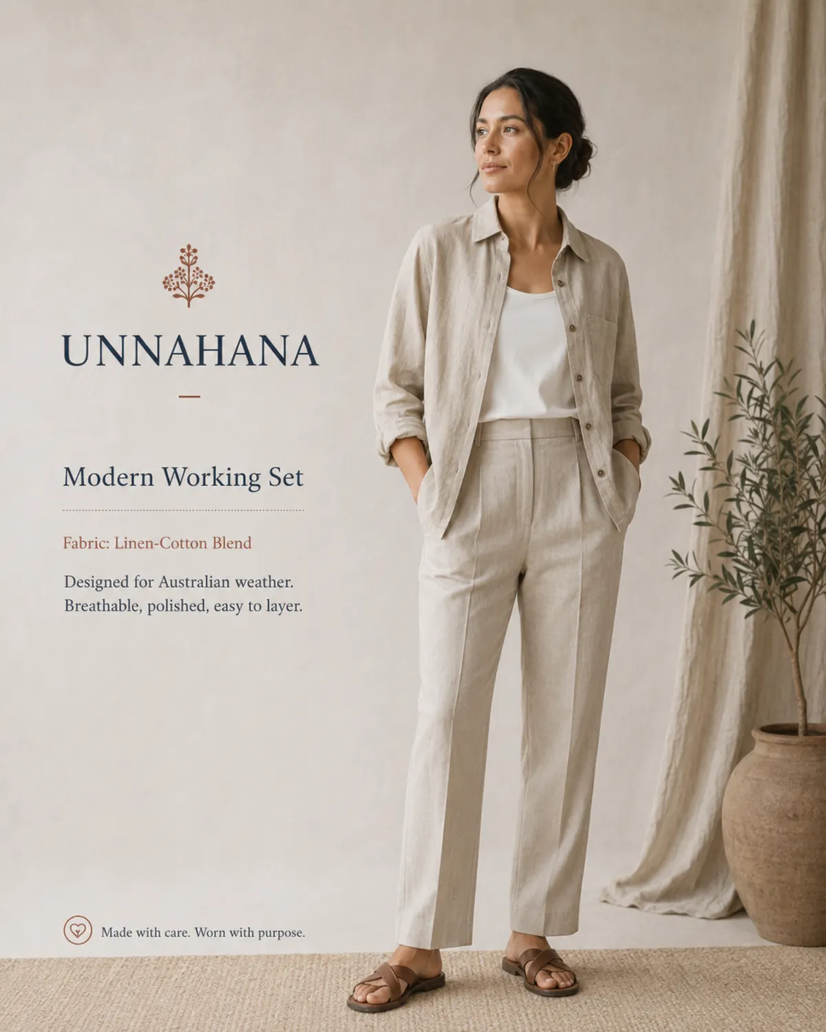 Contemporary UNNAHANA working wardrobe concept
